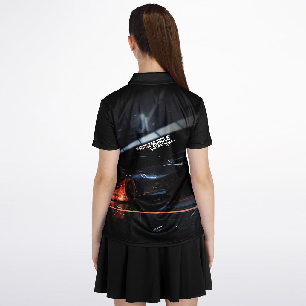 Throttle Muscle Racing Women's Polo Shirt