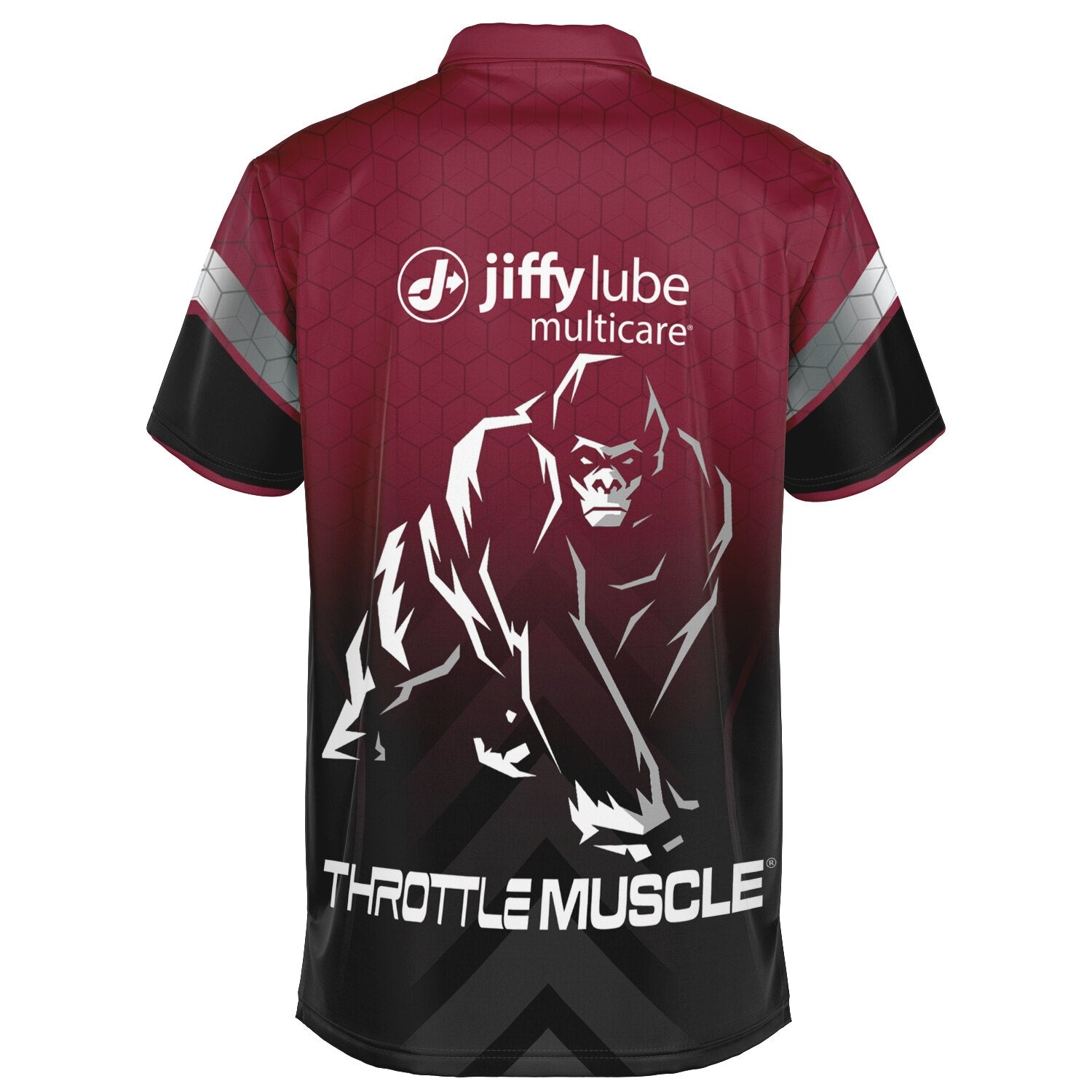 Jiffy Lube Throttle Muscle Collab Men's Polo Shirt