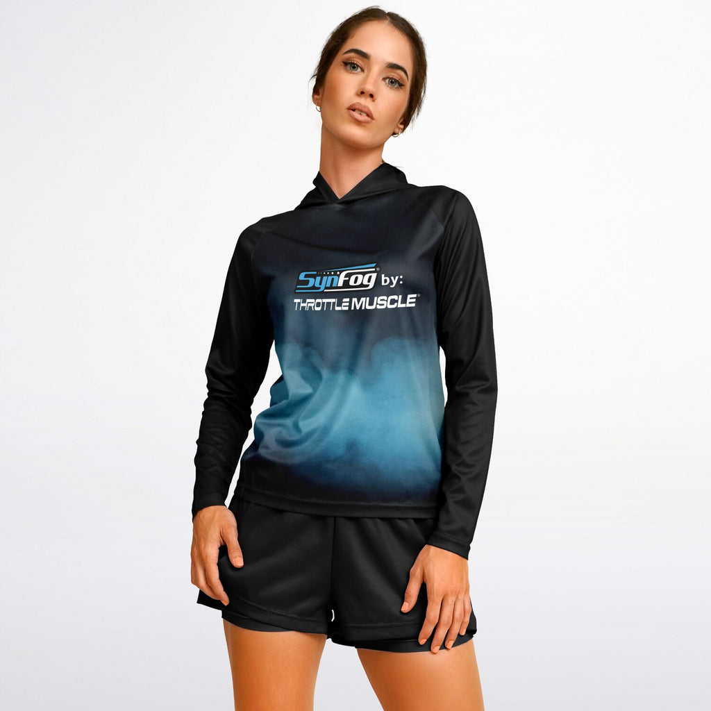 SynFog Women's Long Sleeve Hooded Performance Shirt