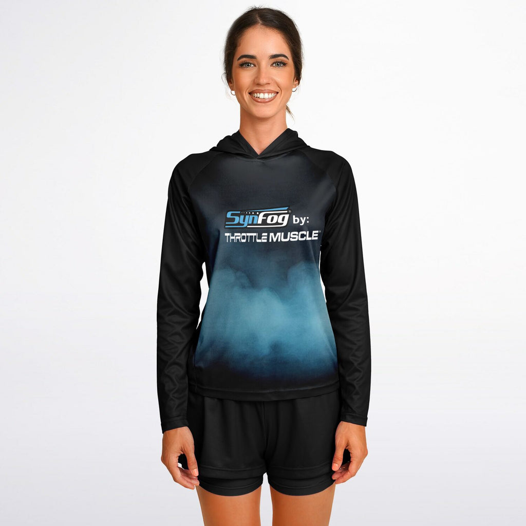 SynFog Women's Long Sleeve Hooded Performance Shirt