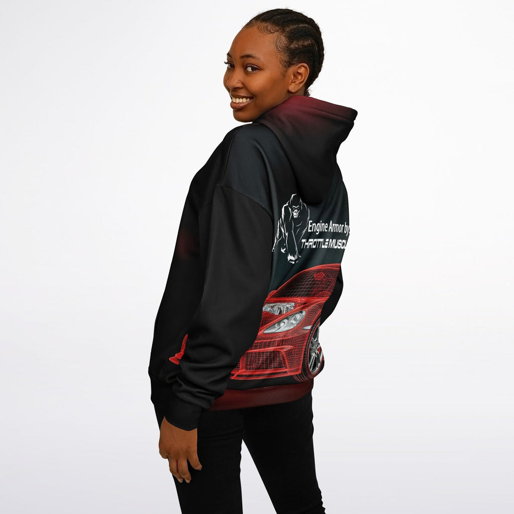 Engine Armor Men's and Women's Heavyweight Oversized Hoodie