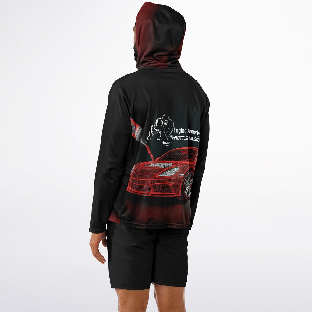 Engine Armor Men's Performance Shirt Hoodie