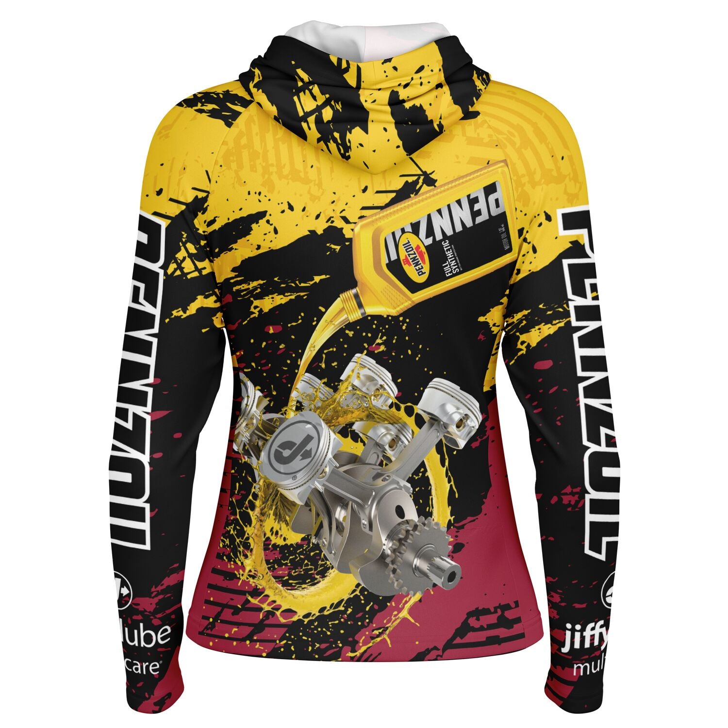 Jiffy Lube Pennzoil Collab Women's Performance Shirt Hoodie