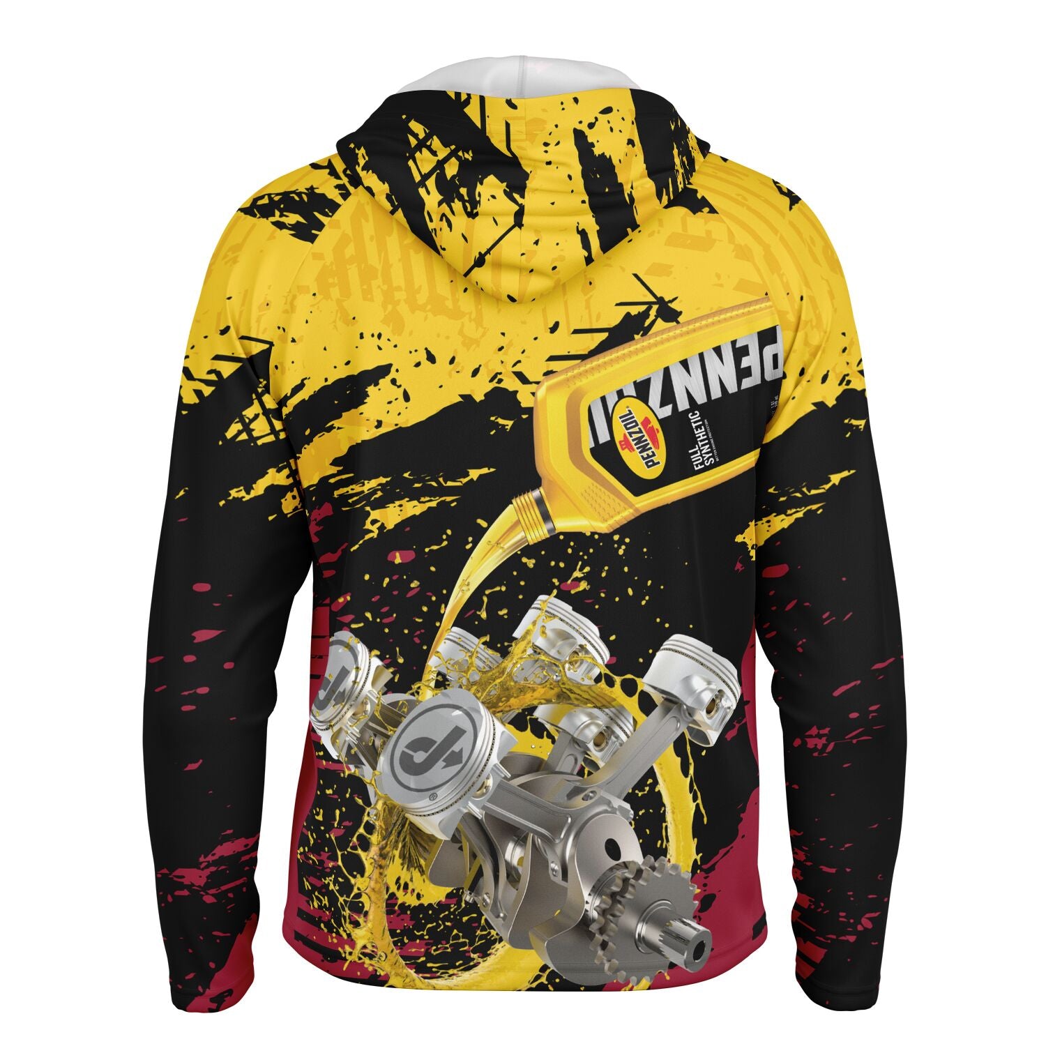 Jiffy Lube Pennzoil Collab Men's Performance Shirt Hoodie