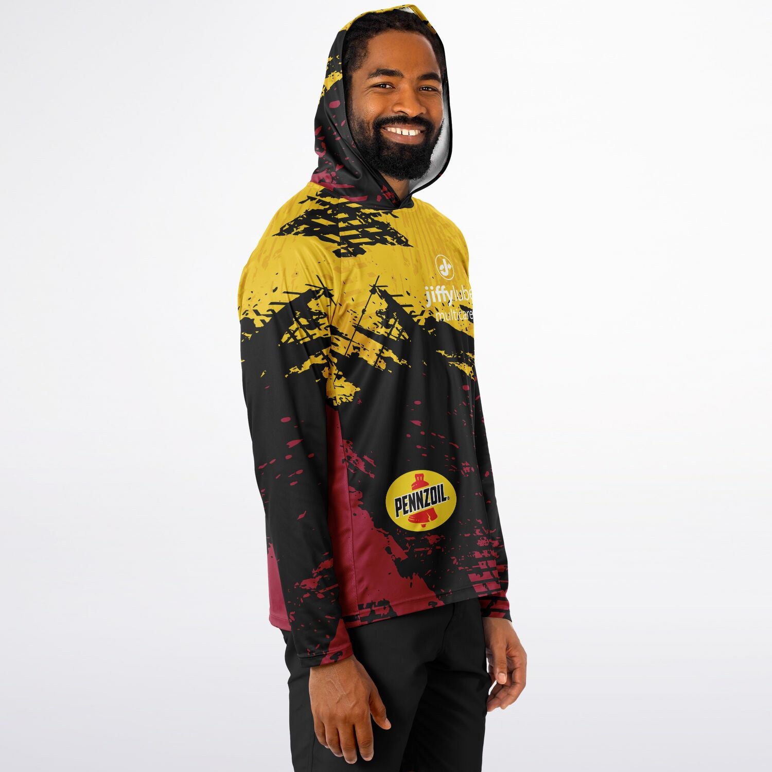 Jiffy Lube Pennzoil Collab Men's Performance Shirt Hoodie