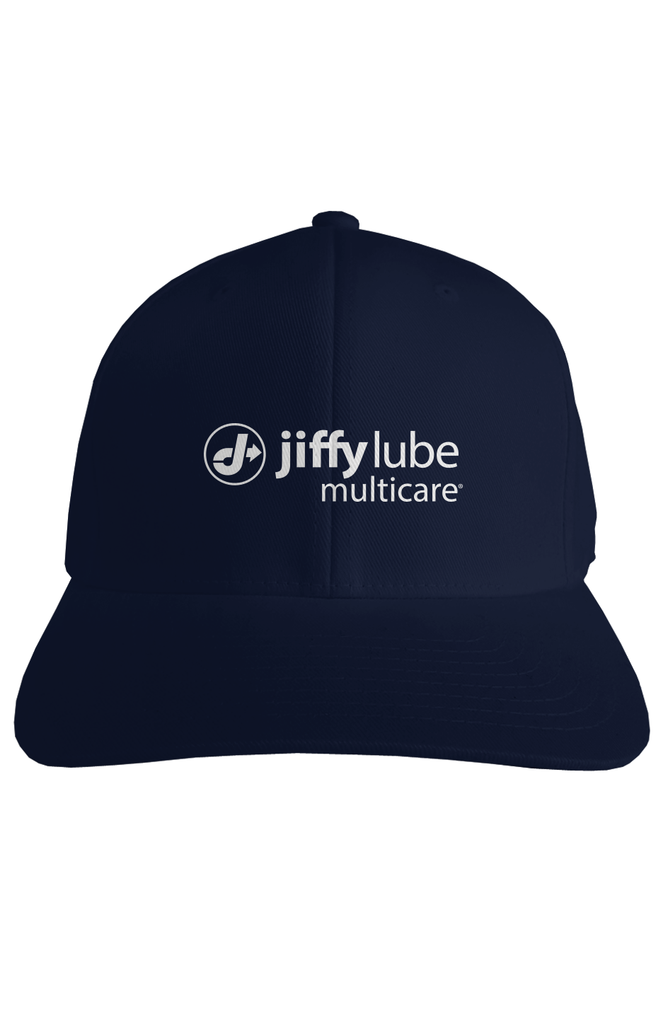 Jiffy Lube multicare fitted hat white logo
