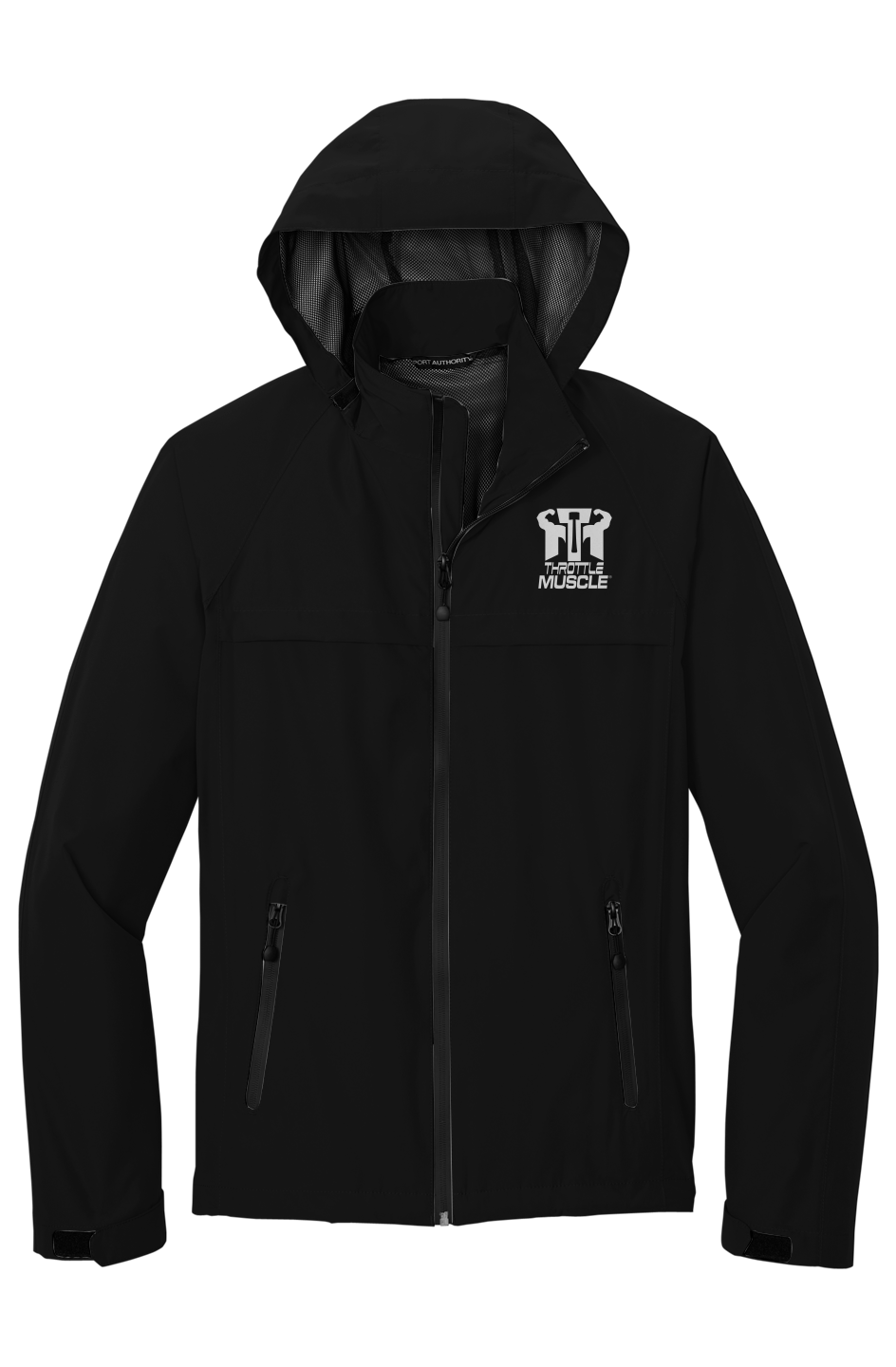 Torrent Waterproof Jacket Throttle Muscle Branded with Hood