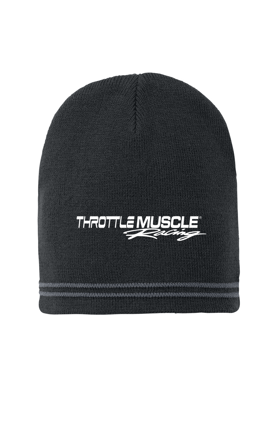 Spectator Beanie Throttle Muscle Racing Embroidered 