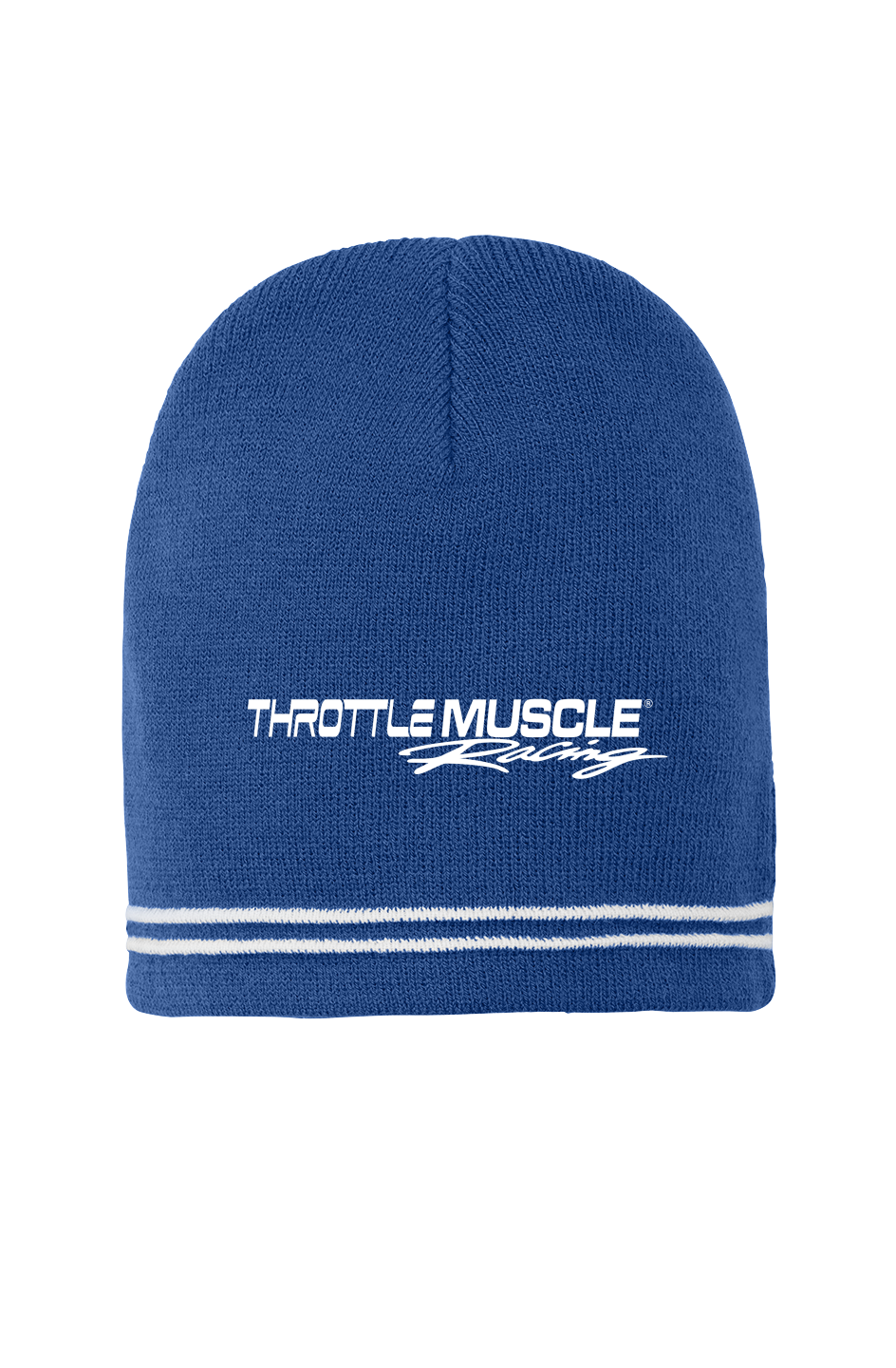 Spectator Beanie Throttle Muscle Racing Embroidered 