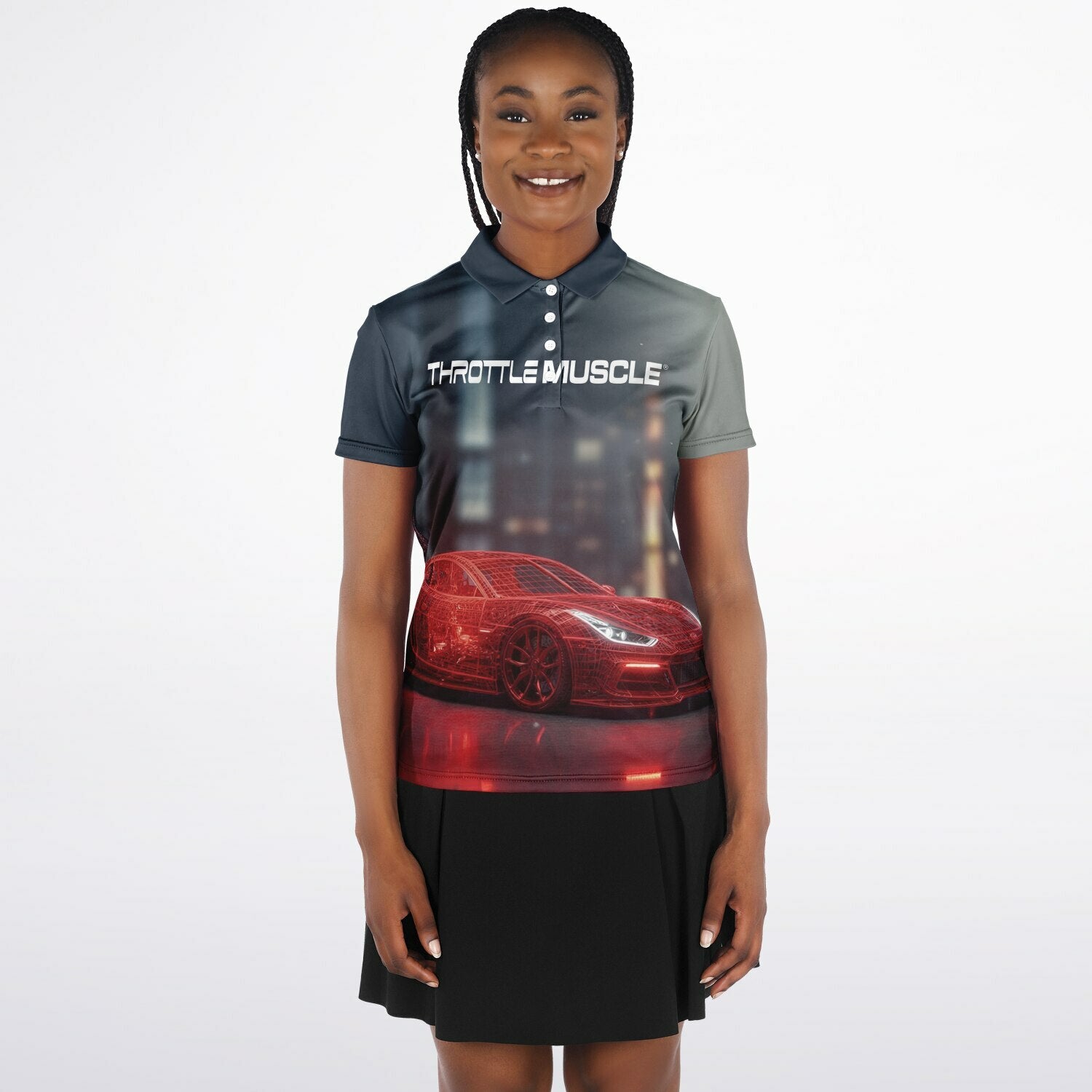 FX805 by Throttle Muscle Women's Polo Shirt