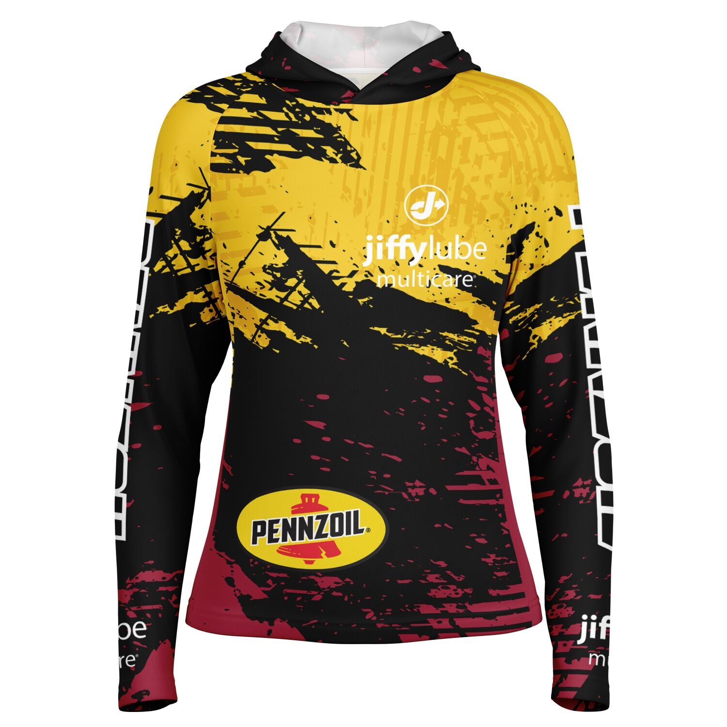 Jiffy Lube Pennzoil Collab Women's Performance Shirt Hoodie
