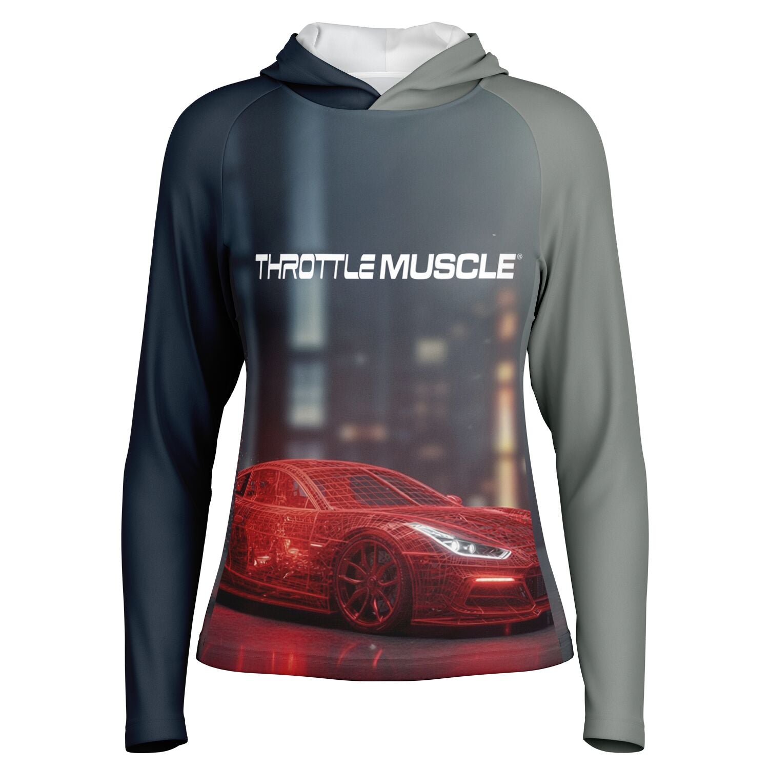 FX805 Women's Long Sleeve Hooded Performance Shirt