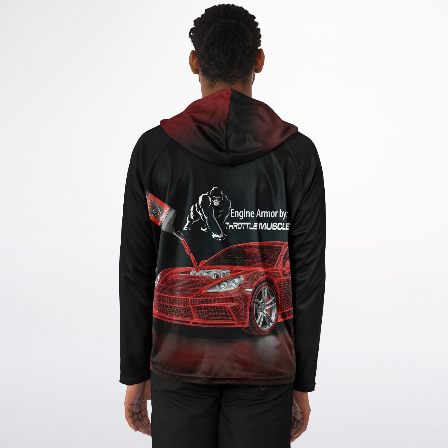 Engine Armor Men's Performance Shirt Hoodie