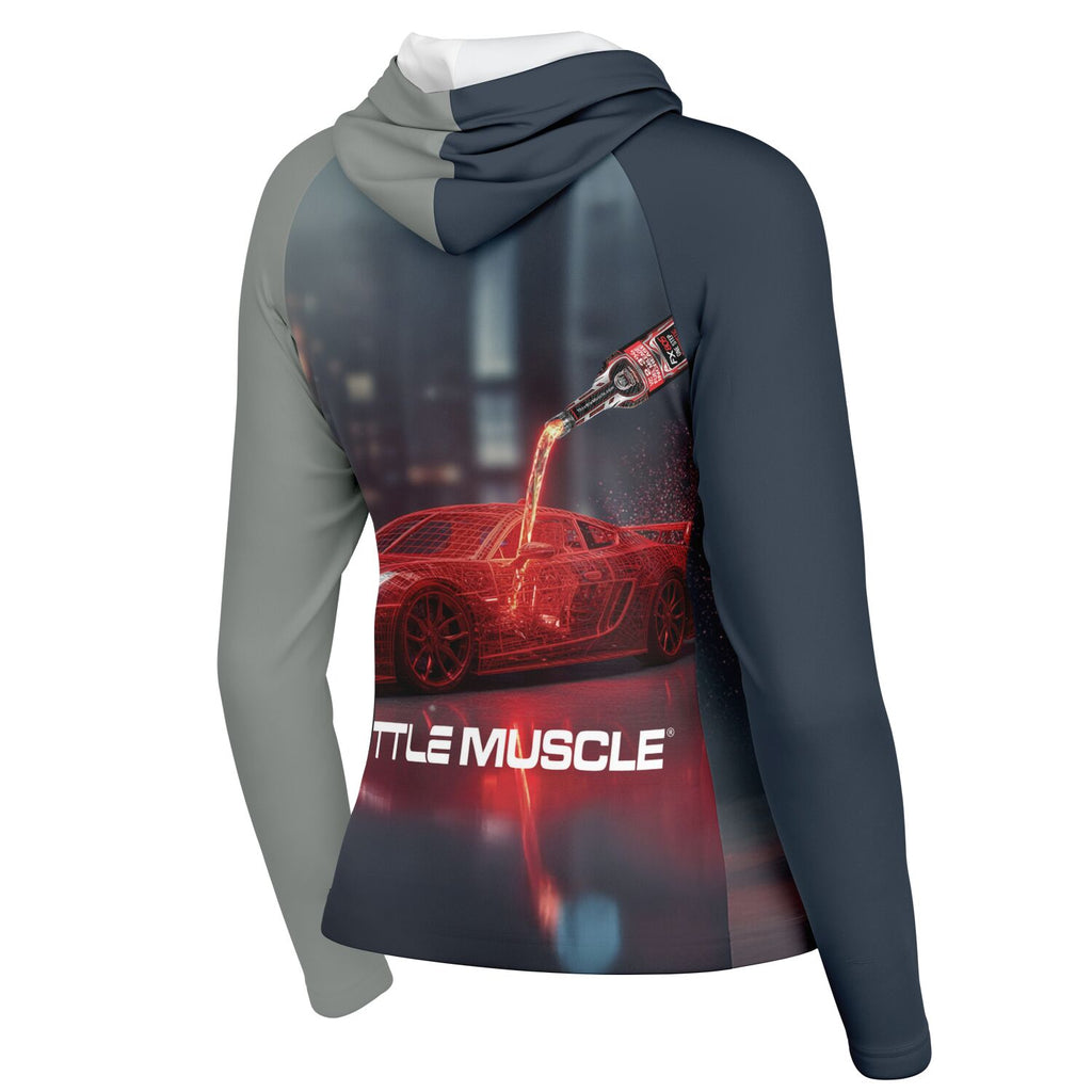 FX805 Women's Long Sleeve Hooded Performance Shirt