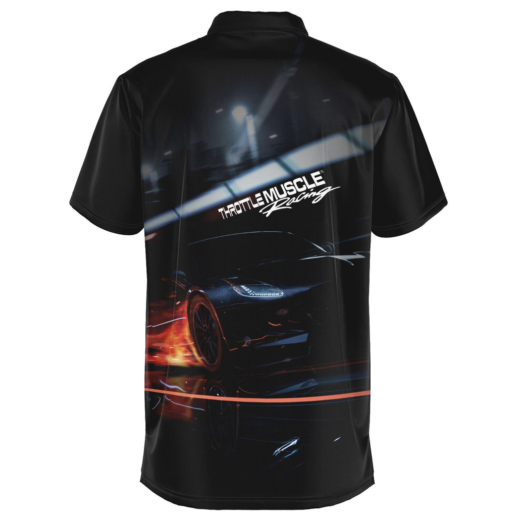 Throttle Muscle Racing Men's Polo Shirt