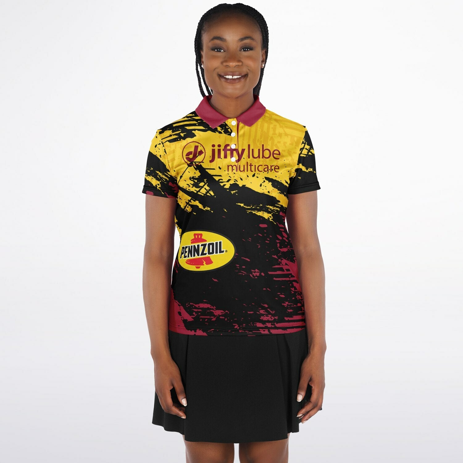 Jiffy Lube Pennzoil Collab Women's Polo Shirt