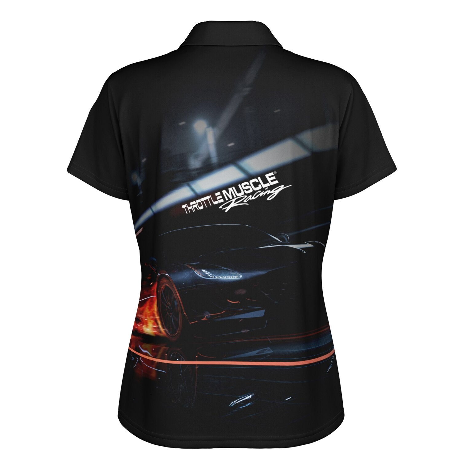Throttle Muscle Racing Women's Polo Shirt