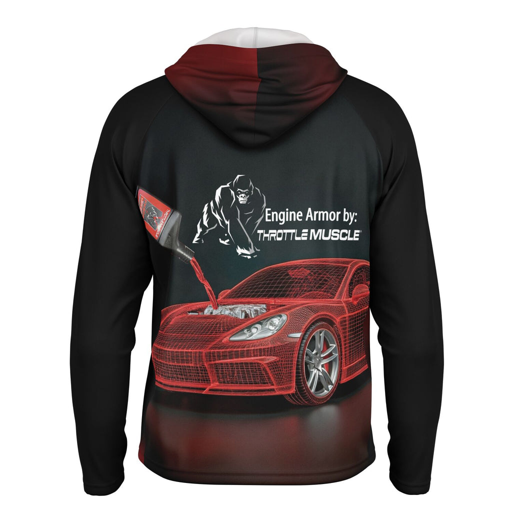 Engine Armor Men's Performance Shirt Hoodie