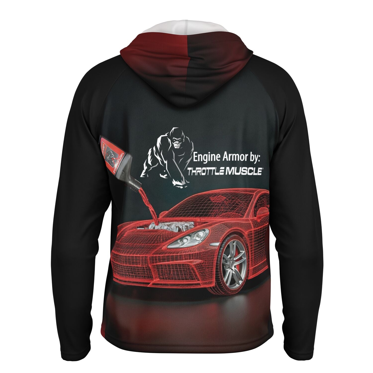 Engine Armor Men's Performance Shirt Hoodie