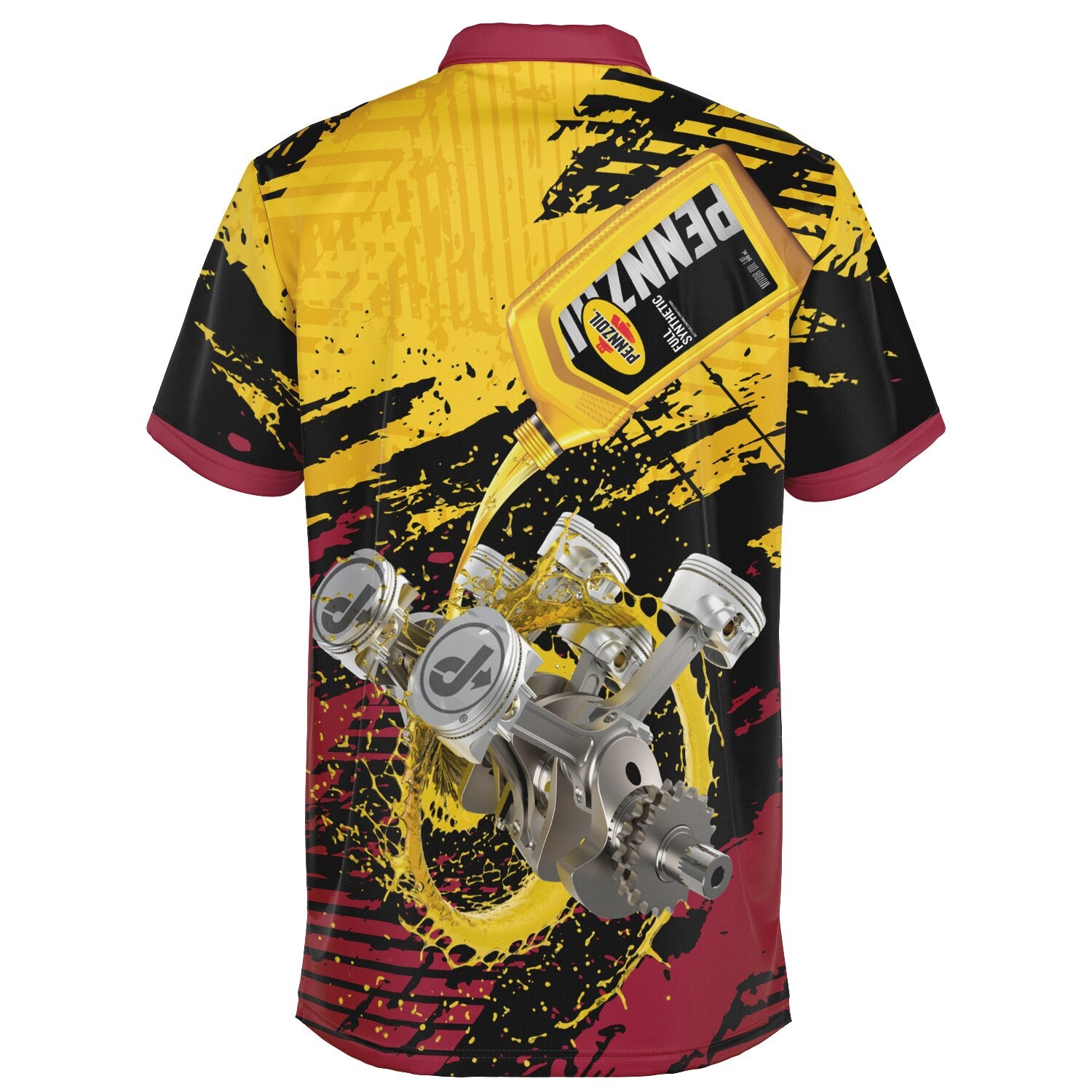 Jiffy Lube Pennzoil Collab Men's Polo Shirt