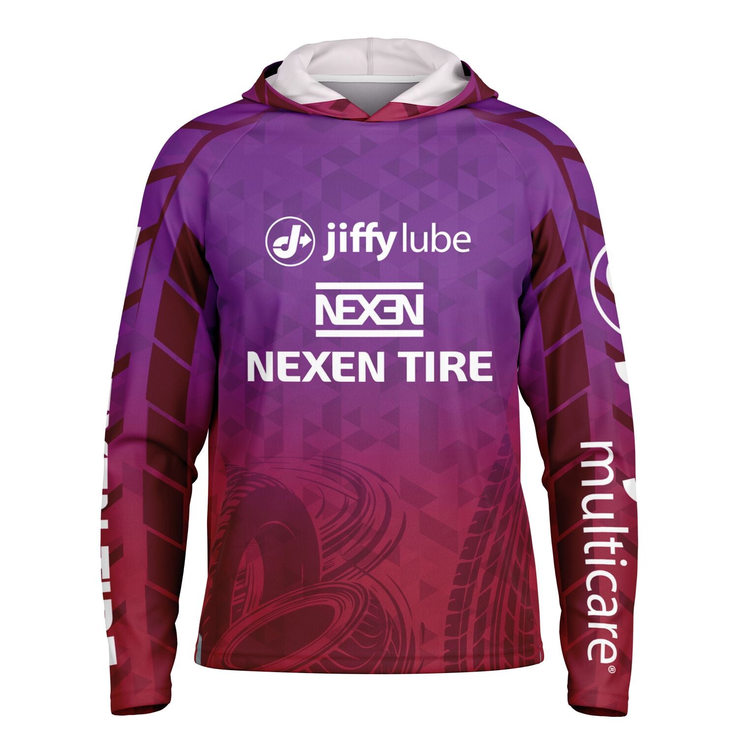 Jiffy Lube Nexen Collab Men's Performance Shirt Hoodie