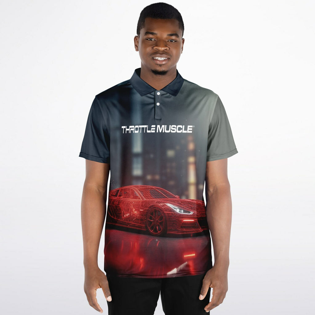FX805 by Throttle Muscle Branded Men's Performance Polo Shirt