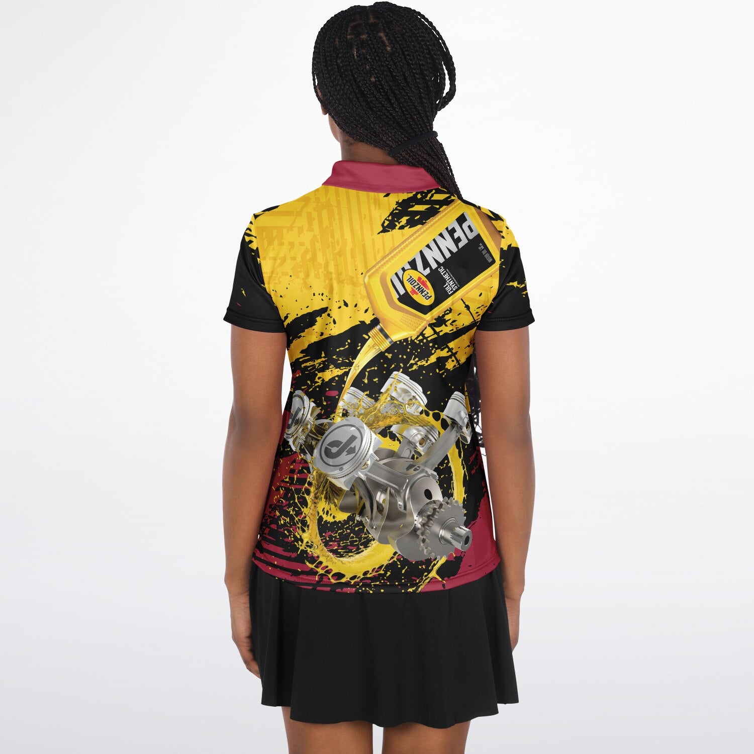 Jiffy Lube Pennzoil Collab Women's Polo Shirt
