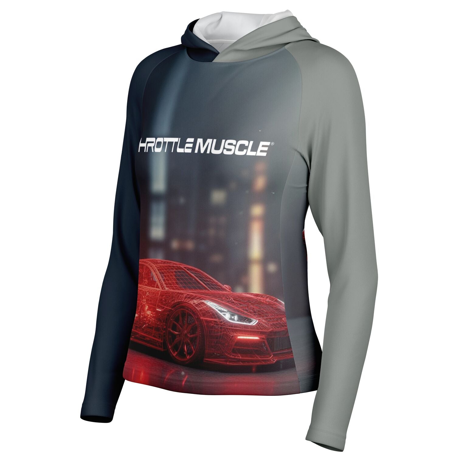 FX805 Women's Long Sleeve Hooded Performance Shirt