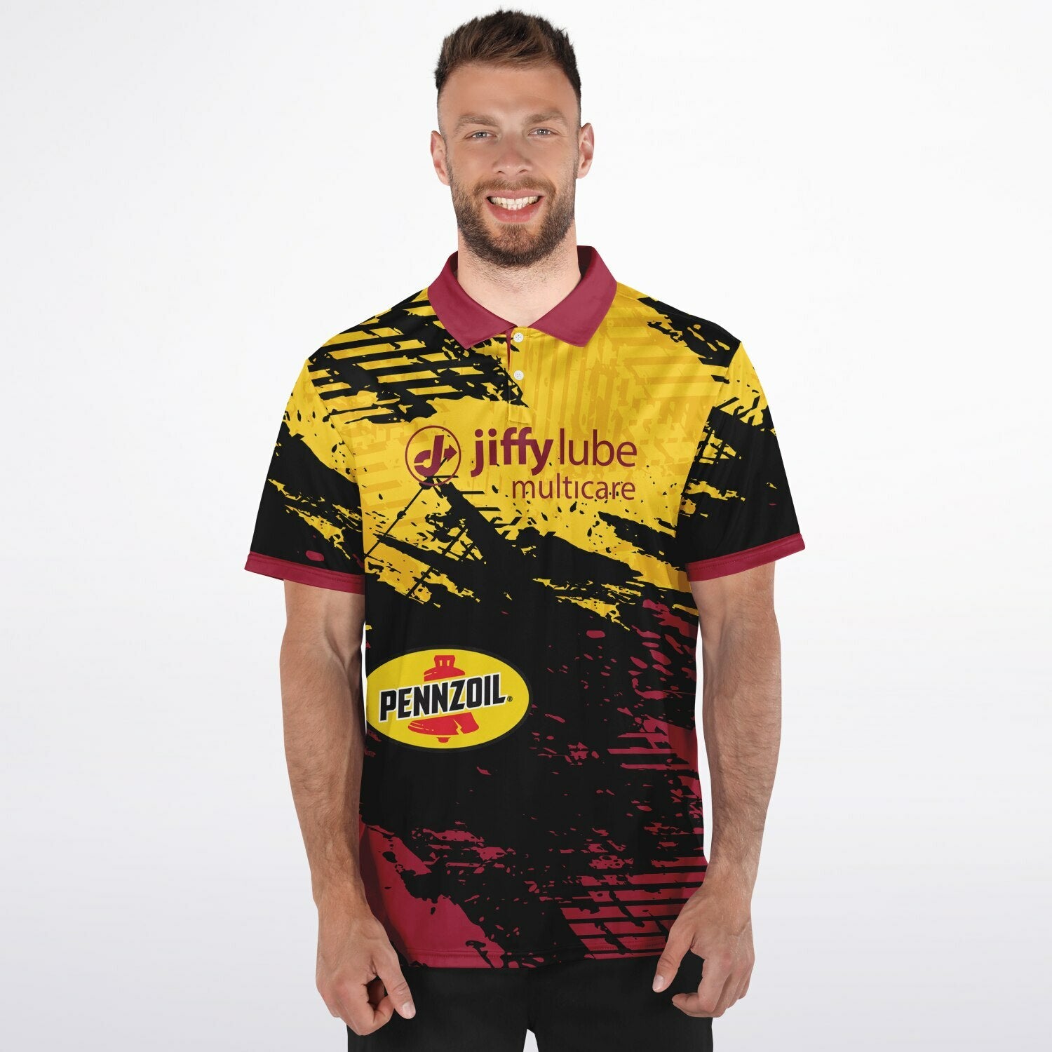 Jiffy Lube Pennzoil Collab Men's Polo Shirt