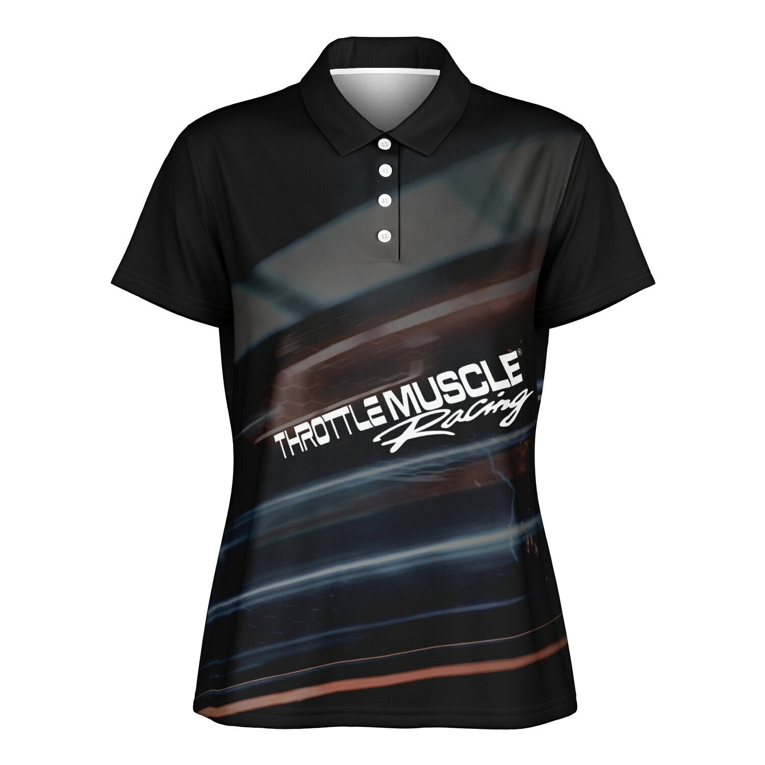 Throttle Muscle Racing Women's Polo Shirt