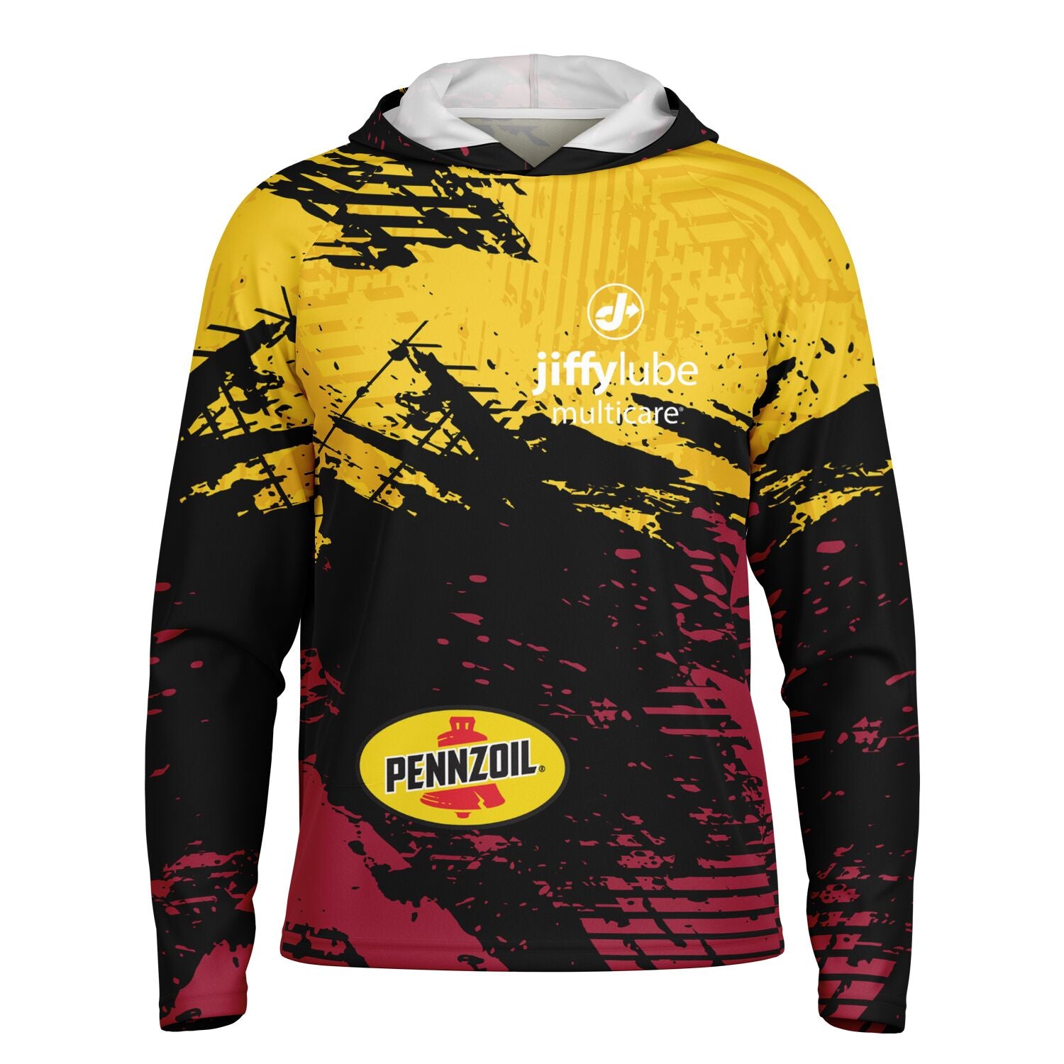 Jiffy Lube Pennzoil Collab Men's Performance Shirt Hoodie