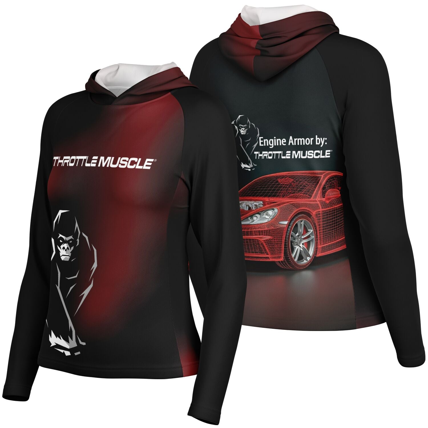 Engine Armor Women's Performance Shirt Hoodie