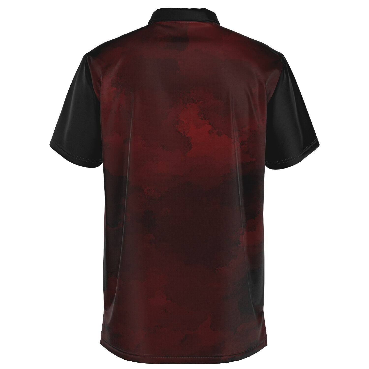 Jiffy Lube Men's Black and Maroon Polo Shirt Design 2